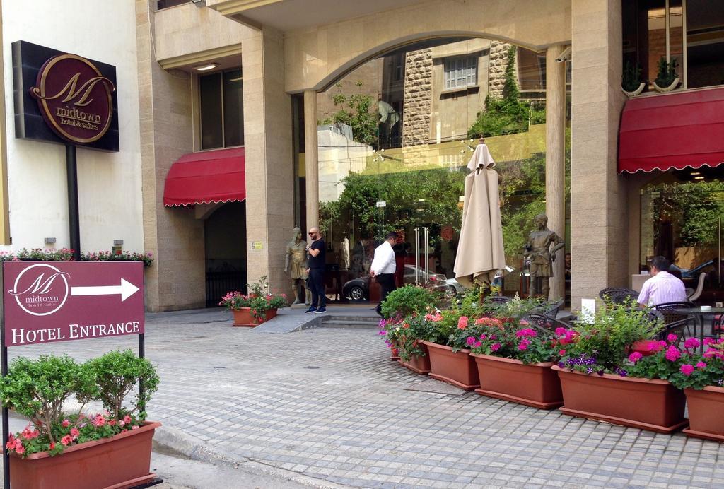 Midtown Hotel & Suites Beirute Exterior foto