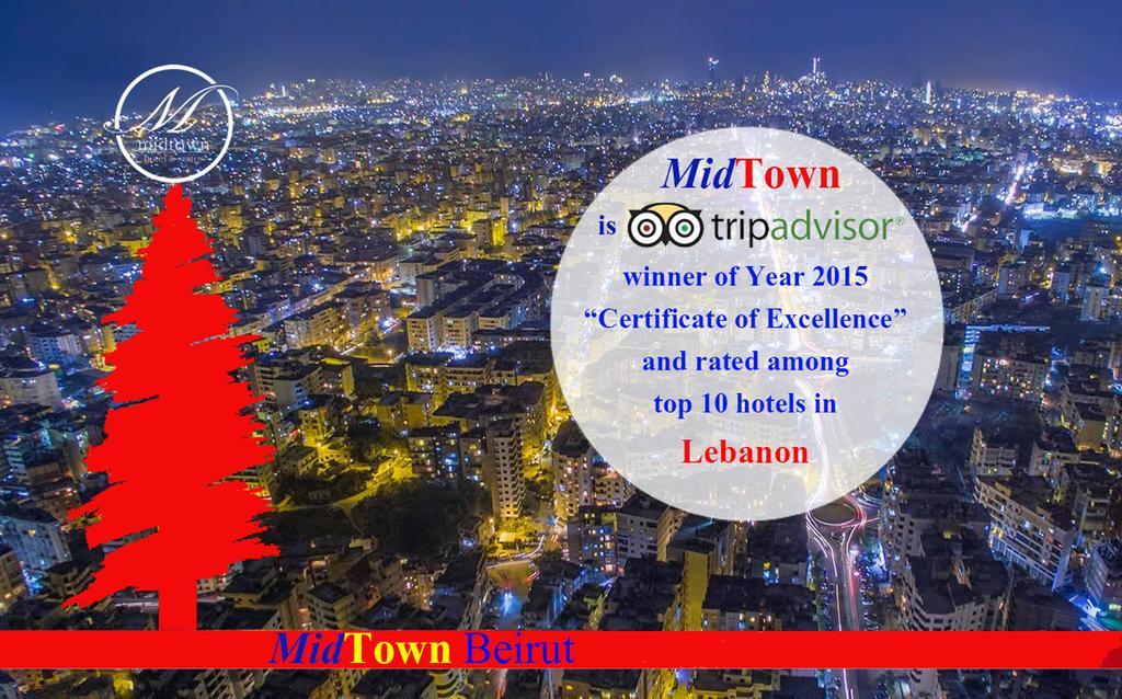 Midtown Hotel & Suites Beirute Exterior foto